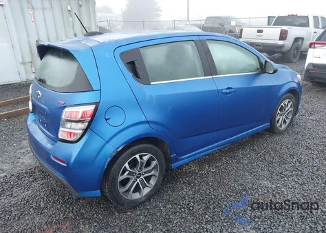 2019 Chevrolet Sonic Lt Auto from USA, damaged, VIN 1G1JD6SB3K4109406